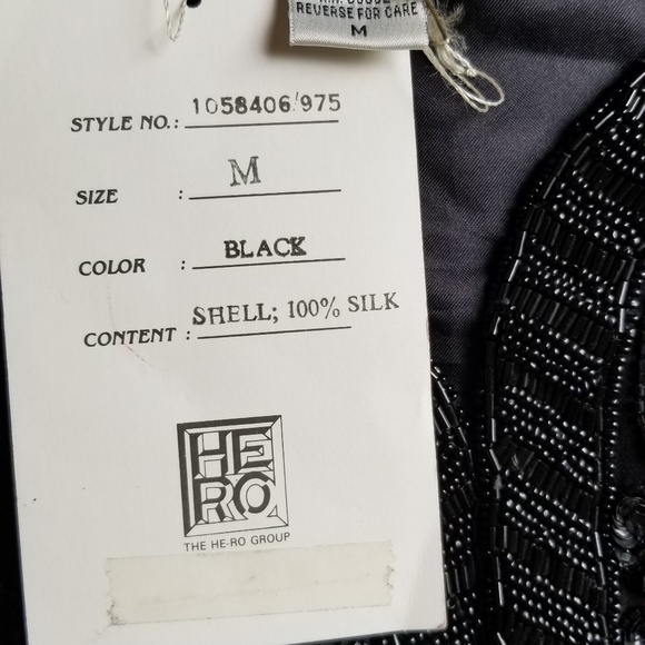 Niteline Della Roufogali braid trm black Jacket - Picture 2 of 4